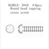 910013 Round end Crossing Screw PT3*10